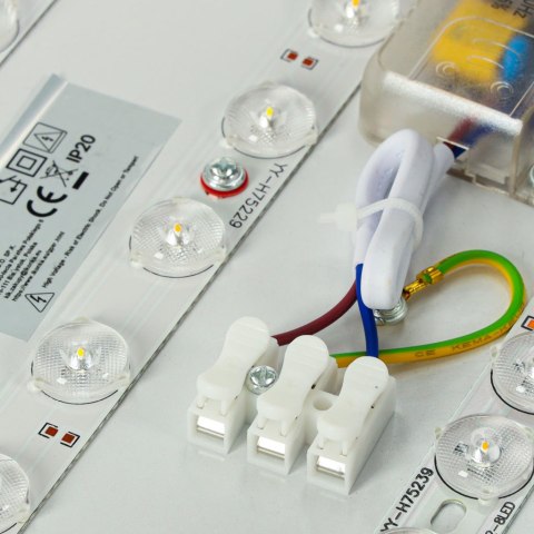Lampa LED sufitowa plafon do pokoju dziecięcego ściemniana + pilot chmurka różowa